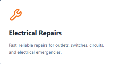 electrical repairs